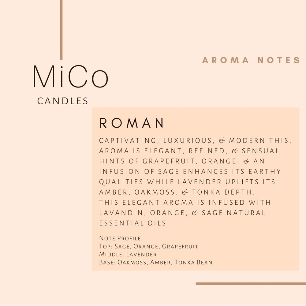 MiCo Candles • 8 oz Premium Soy Candles - Picture 9 of 10